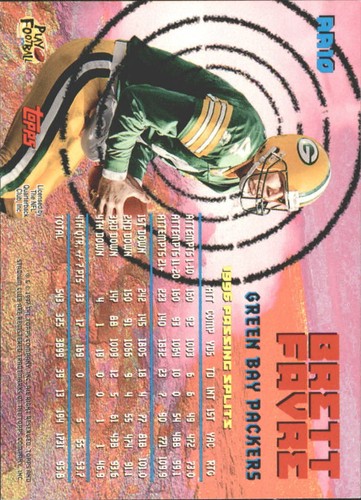 B3550- 1997 Stadium Club Aerial Assault #AA10 Brett Favre - NM-MT - Picture 2 of 2