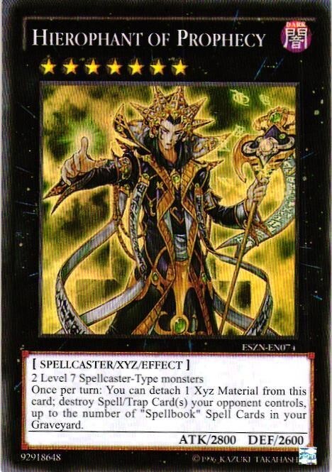 HEROPHANT OF PROPHECY YuGiOh YU GI OH Custom Anime Collectible Card | eBay