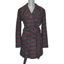 Jack Double Breasted Wrap Coat Size Large