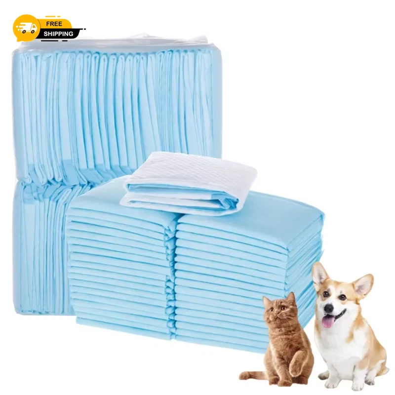 100/50/40/20PCS Absorbent Dogs Diapers Disposable Puppy Training Pee Pads Quick