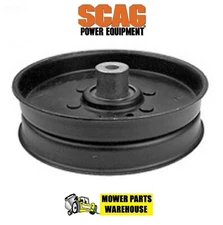 NEW REPL DECK FLAT IDLER PULLEY SCAG 48269 48198 483211 ENCORE 363264 18032