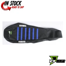 D'COR Seat Cover Black/Black/Blue Yamaha YZ450F YZ 450F 2023 NEW