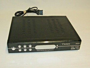 Digital Satellite Sharing Receiver Victory Twin Tuner S6230 SCART RCA Coaxial
