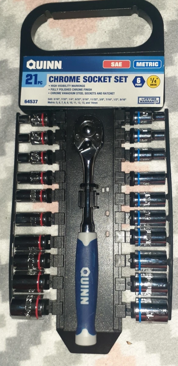 Quinn 21 online piece socket set