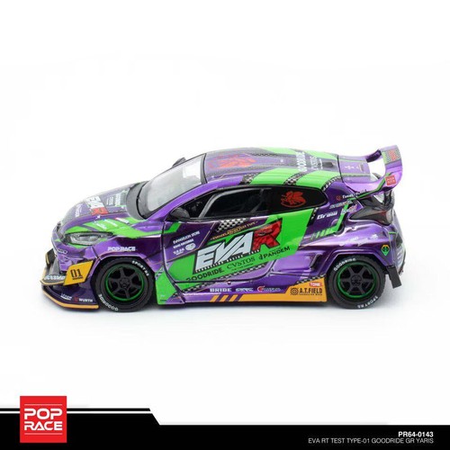 POP RACE PR64-143 Eva RT Test Type-01 Goodride Pandem Toyota GR Yaris Limited - Foto 5 di 7