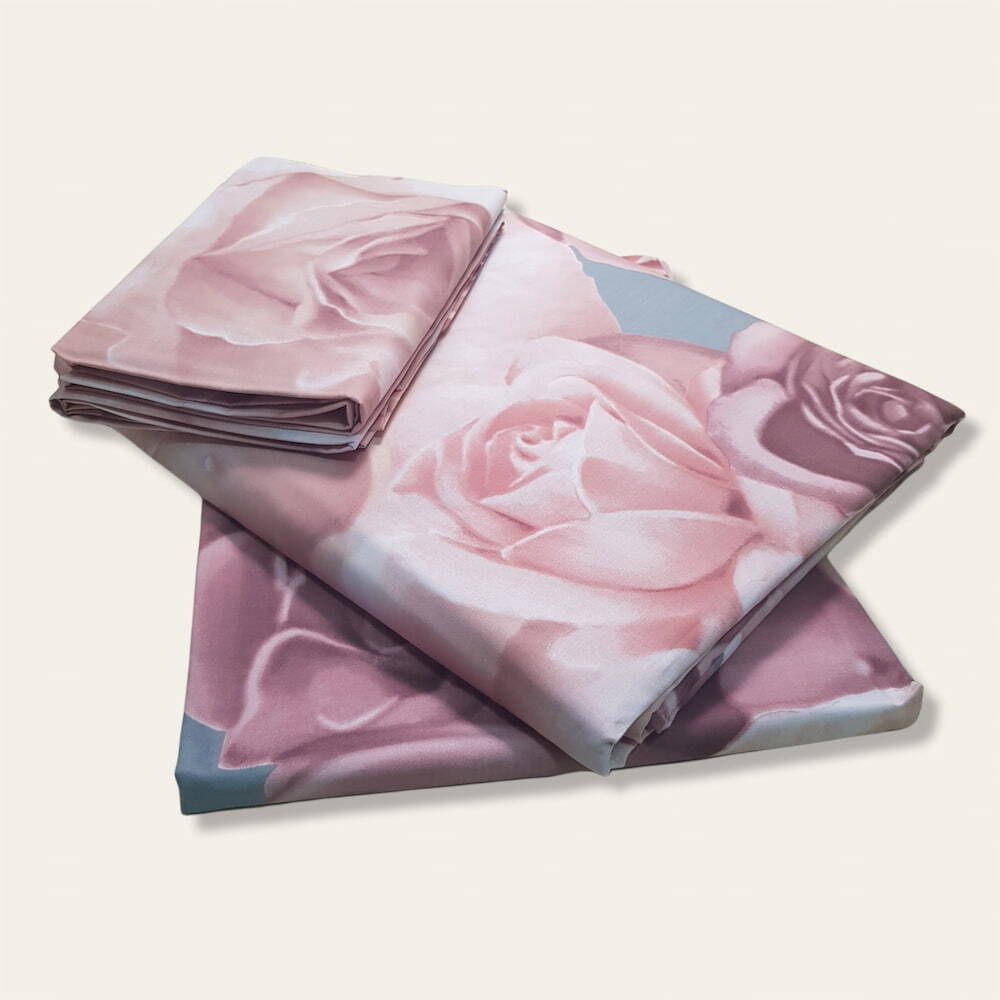 Double Duvet Cover MIRABELLO Tango ANTIQUE PINK-image