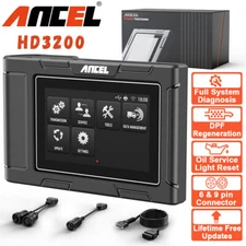 ANCEL HD3200 Heavy Duty Truck Scanner OBD2 DPF DPD Regen for Hino,Fuso,UD,Volvo