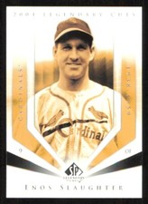 2004 SP Legendary Cuts ENOS SLAUGHTER Base Baseball card ST. LOUIS CARDINALS