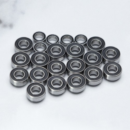 Tamiya Fire, Saint, Thunder Dragon, Big Wig - 22 Pcs Rubber Sealed Bearings Kit - Picture 2 of 2