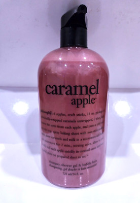 Philosophy Caramel Apple Shower Gel 24  Oz NEW - THE ORIGINAL! PUMP IN!