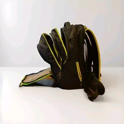 Satch Schulrucksack Junge, dunkelblau mit Reflektorstreifen, gebraucht