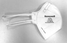 Honeywell H901En Ffp2 Nr Fold Flat Disposable Respirator Face Masks Pack Of 50