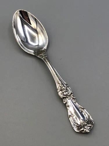 Burgundy Sterling by Reed & Barton individual Demitasse Spoons 4.25"