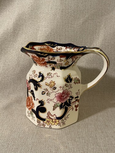Mason's Patent Mandalay ironstone pitcher Jug 5 1/2"tall - Picture 13 of 17