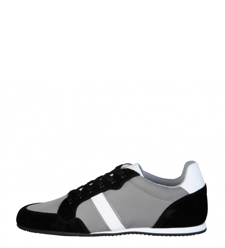 Scarpe casual da uomo Trussardi - Scarpe nere combinati, grigio Uomo Scarpe casual da uomo Trussardi - Scarpe nere combinati, grigio Uomo