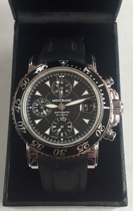 montblanc meisterstuck sport chronograph watch 7034