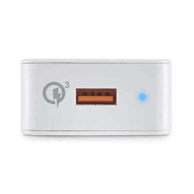 Hama Ladestecker Schnellladegerät Quick Charge 3.0 USB-A-Buchse LED 19,5W 240V