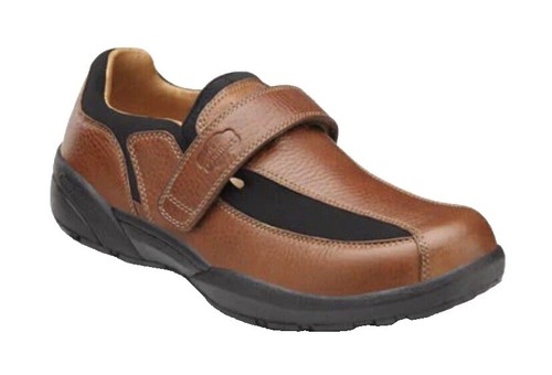 Dr. Comfort Dress Shoes Mens 12 Wide Wing Oxford Brown  display picture 2