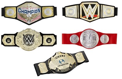 Mattel WWE Championship Title Belt, Adjustable for Kids Role Play