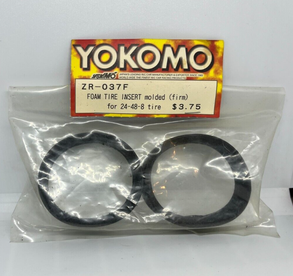 Yokomo ZR-037F Foam Tire Firm Molded Inserts for 24-48-8 24mm tire