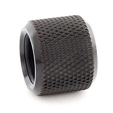 Bitspower Multi-Link Coupler Fitting for 12mm OD Rigid Tubing, Matte Black