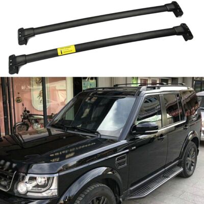 2PCS Cross Bar Crossbar Fits For Land Rover Discovery LR3 LR4 2003-2016 Steel