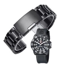 Metal Replacement Watch Band Luminox EVO Navy SEAL Colormark 3050 3051 BO #5016
