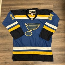 St. Louis Blues #15 Robby Fabbri Reebok Jersey Adult 50 Blue NHL Hockey