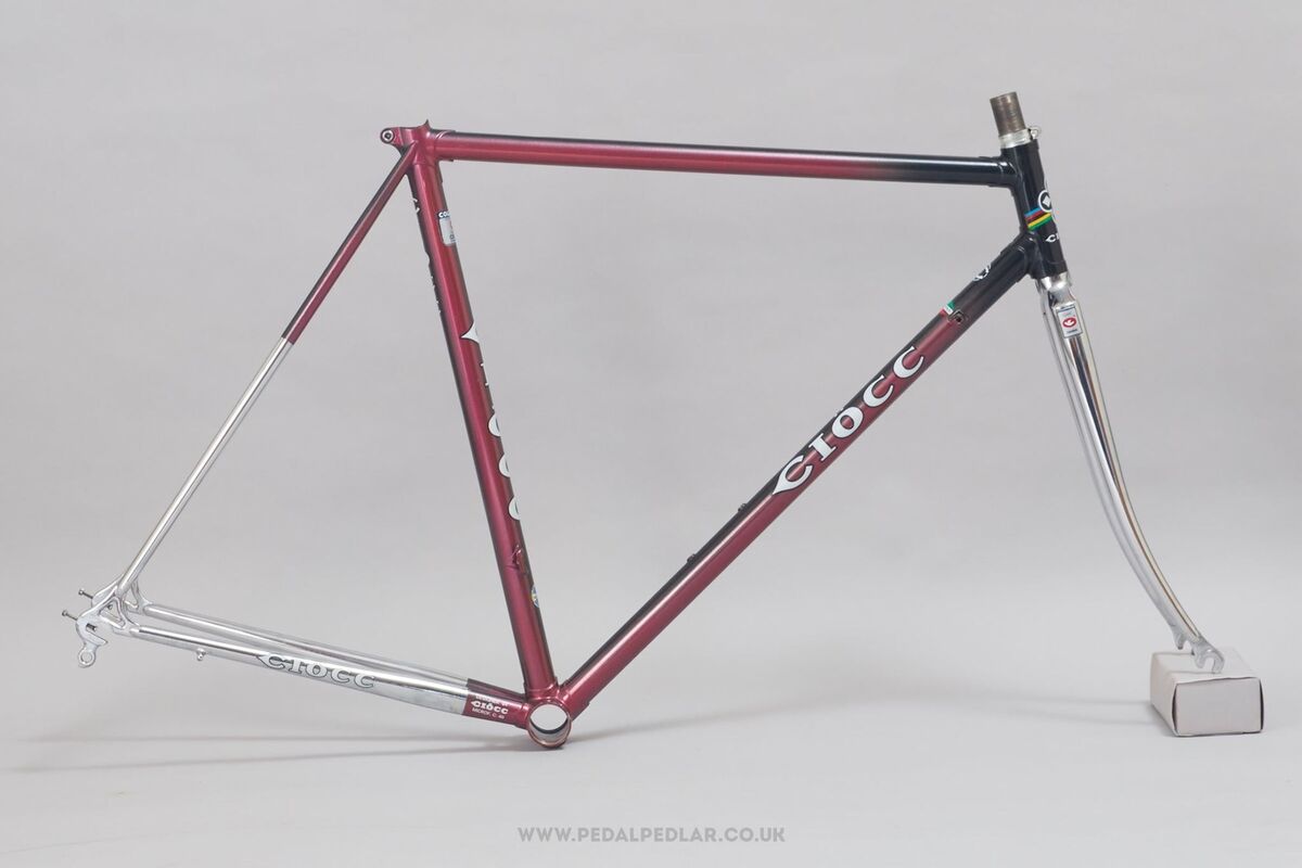 Ciocc Designer 84 53.5 cm Road Bike Frame Set Steel Italian Ciocc Designer 84 53.5 cm Road Bike Frame Set Steel Italian