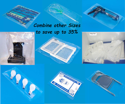 10 Pack Clear 30 x 36 Poly Bags ULINE Best 1 MIL Thick Quality Flat Open Top