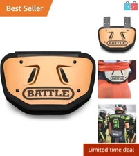 Durable High Gloss Football Back Plate with Easy Installation - Unisex Adult