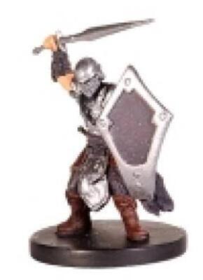 D+D miniatures 1x x1 Man-at-Arms Harbinger NM with Card