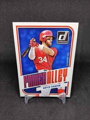 Bryce Harper 2016 Panini Donruss Baseball Power Alley No. PA1