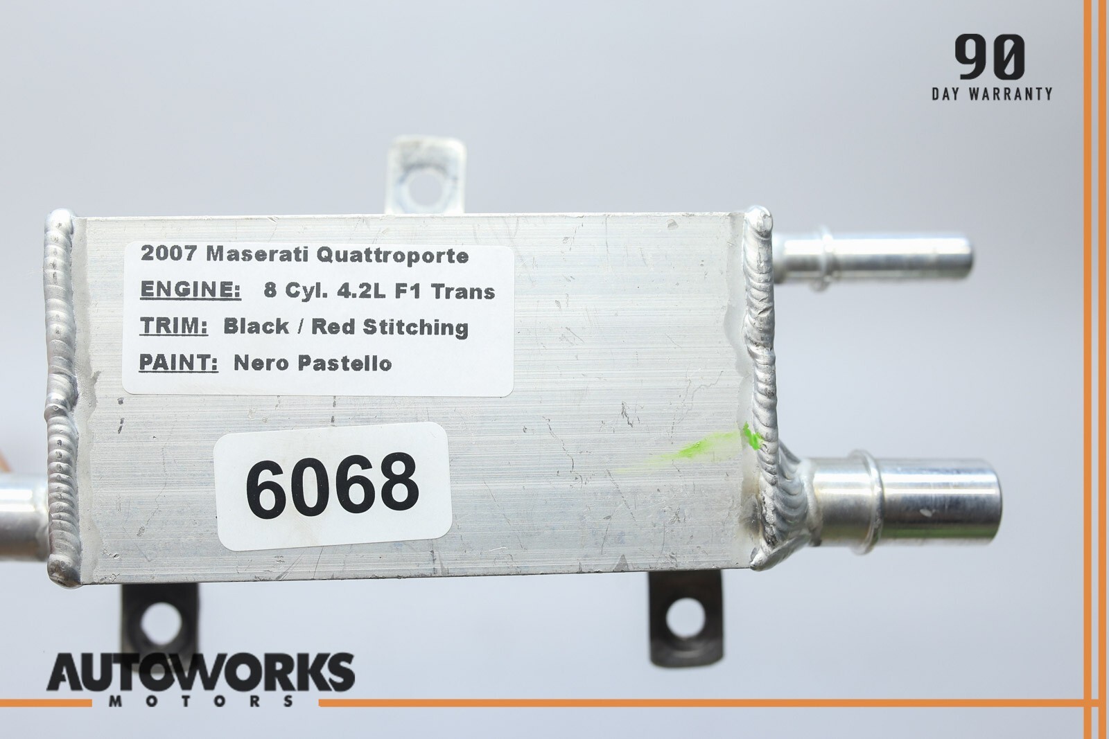 04-08 Maserati Quattroporte M139 Fuel Gas Gasoline Tank Filler Disareator OEM 
