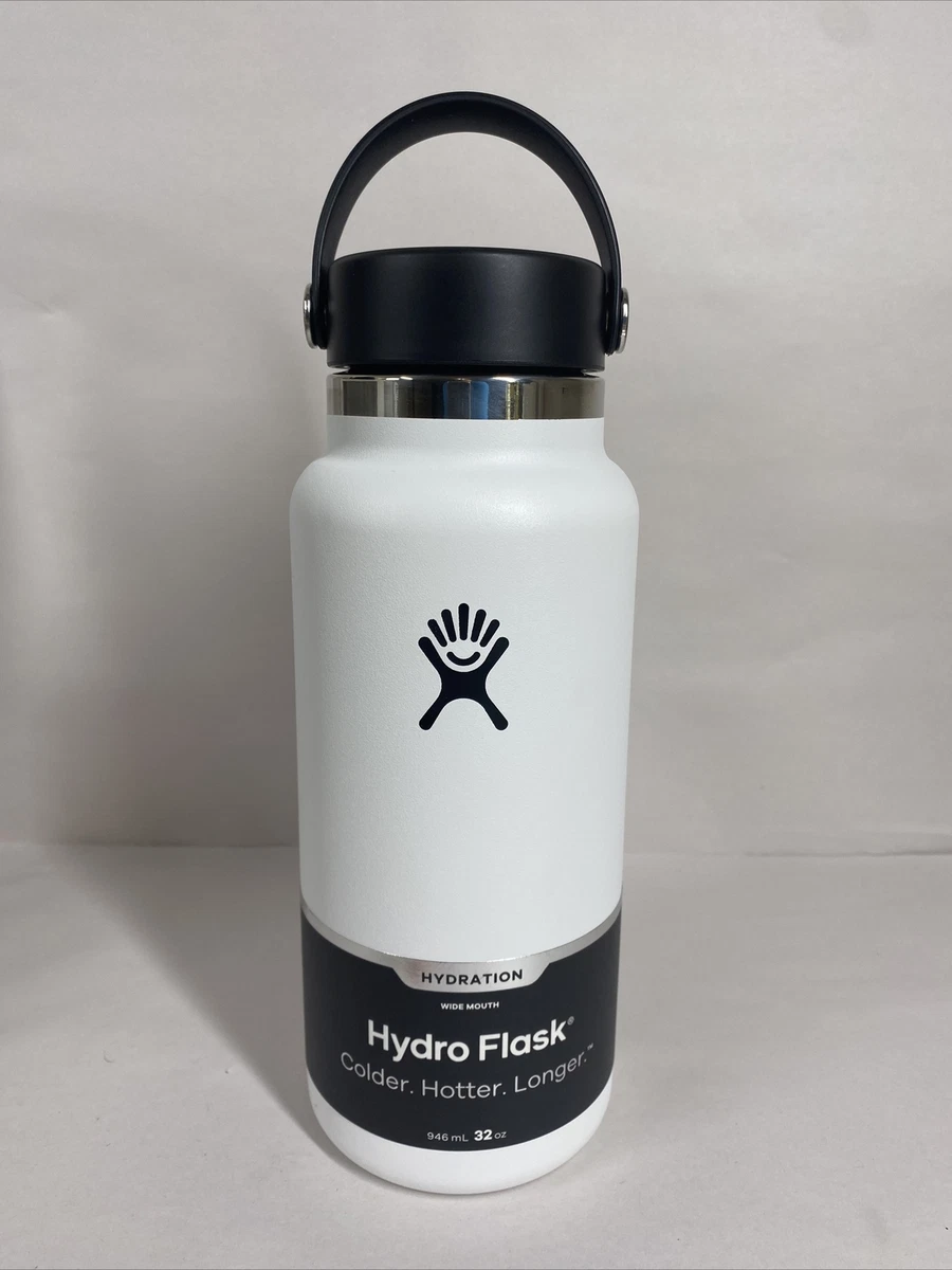 Hydro Flask 32 oz Wide Mouth - White