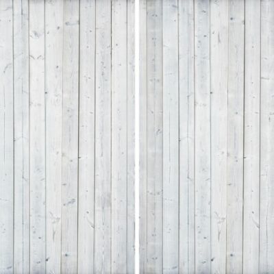 Aluverbundplatte für Dusche  Dekor: Holz weiß