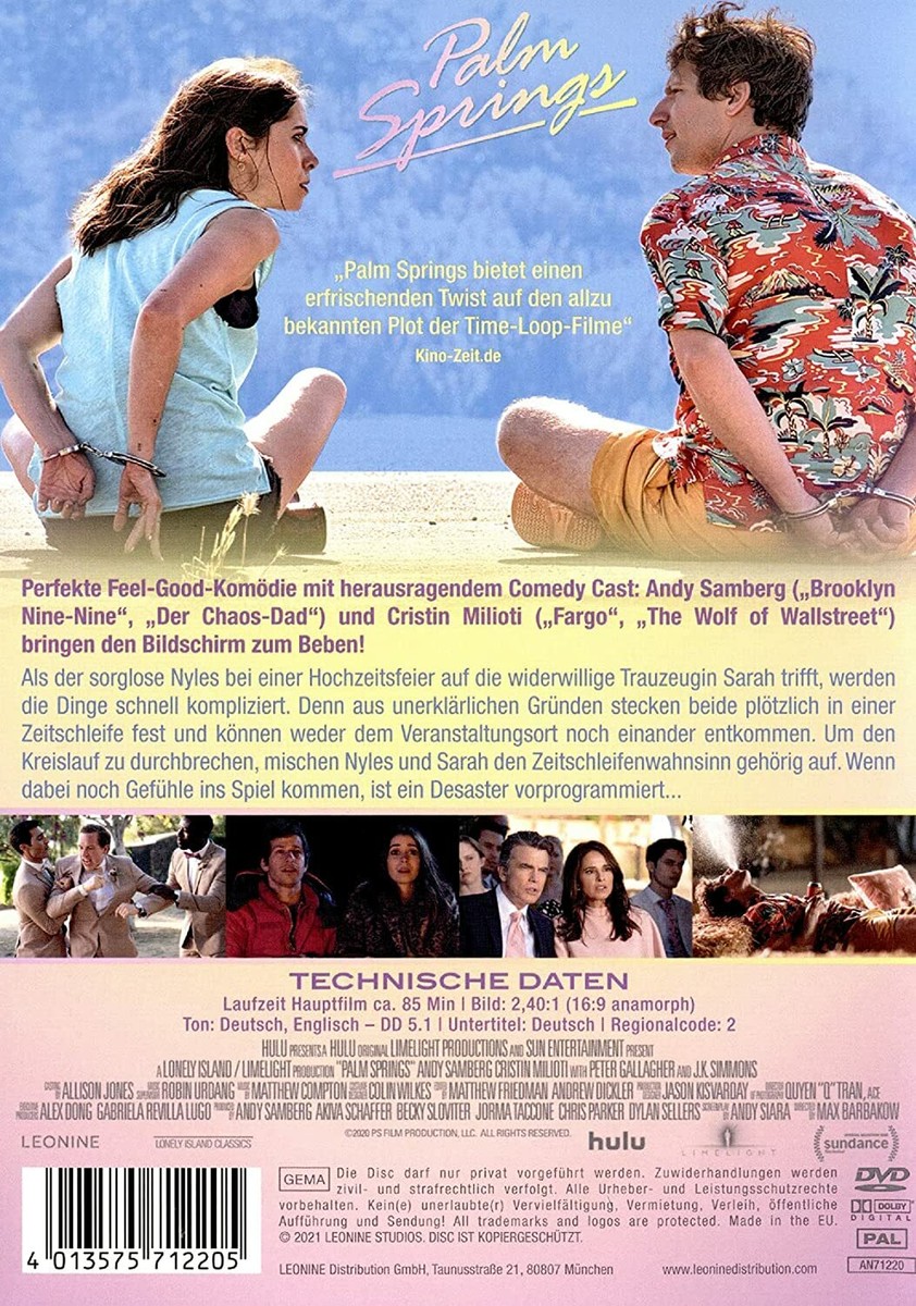 PALM SPRINGS *2020 / Andy Samberg, Cristin Milioti, J.K.