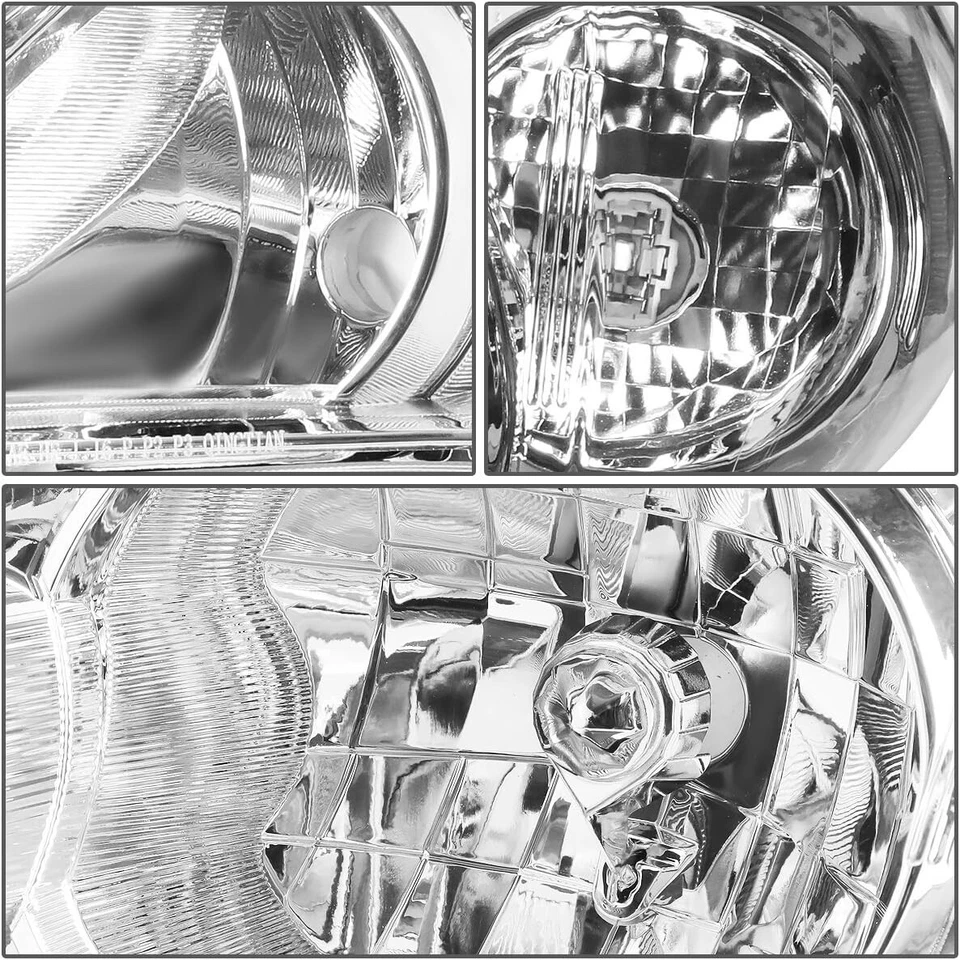 Se adapta a Toyota Corolla 2011-2013 carcasa cromada faros luces izquierda+derecha 11-13 Foto 2 de 4