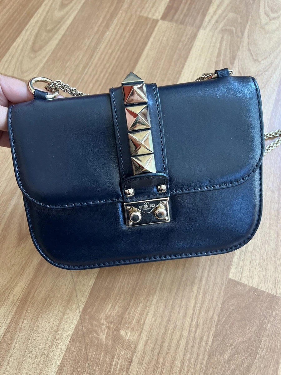 Valentino blue deals rockstud bag