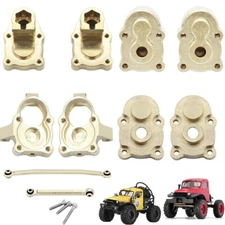 For  FMS 1/24 RC Crawle Car FCX24 Power Wagon Brass Portal Axle Counterweight 