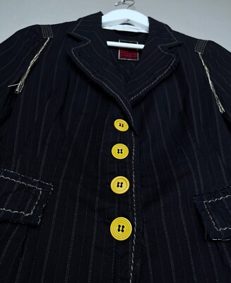 Rare Archive MARITHÉ & FRANÇOIS GIRBAUD Y2K Jacket Striped