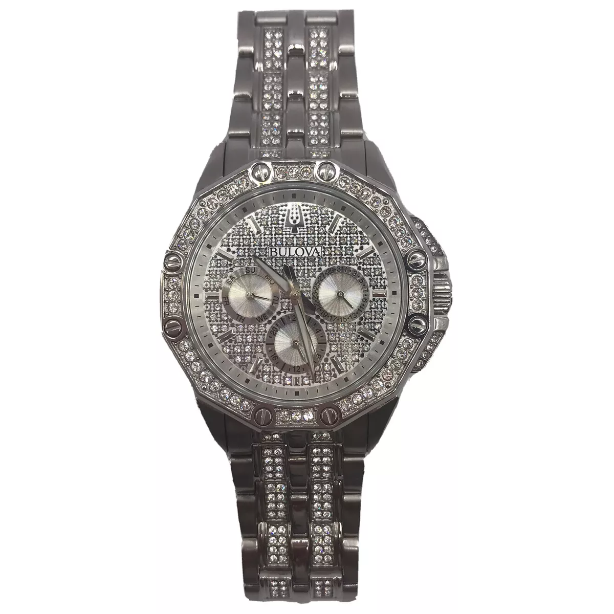 Men's swarovski crystal watches sale