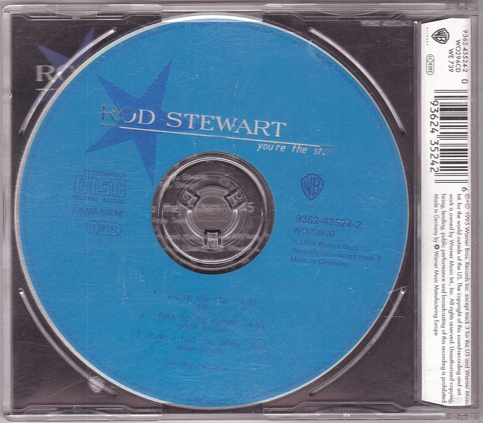Rod Stewart - You're The Star (Maxi-CD 1995) - Bild 2 von 2