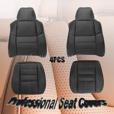08-10 For Ford F350 Super Duty Lariat Driver & Passenger Top & Lower Seat Cover