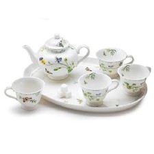 burton Burton Children's Porcelain Tea Set for 4 LUCINDA BELLE BOTANICAL