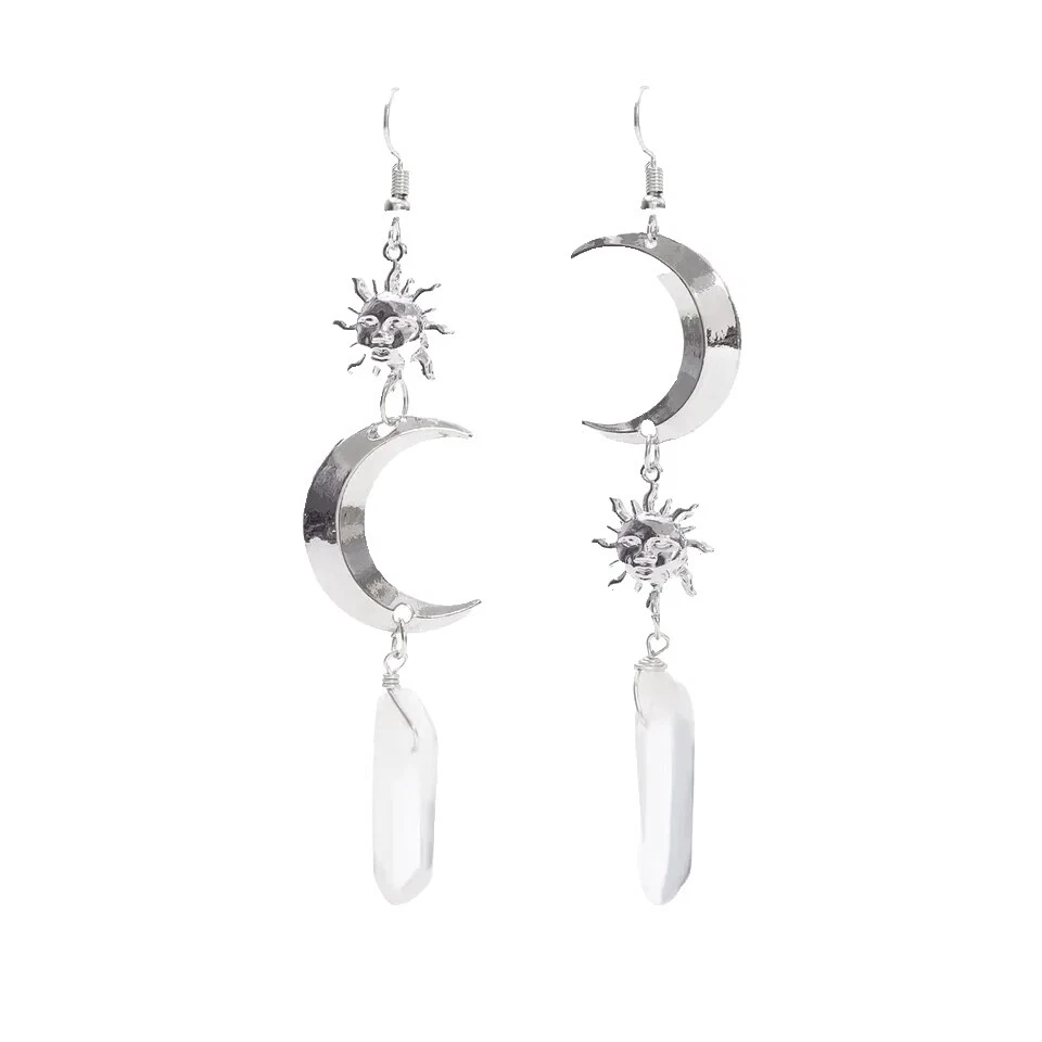 Pendientes de Moda piedra de cuarzo