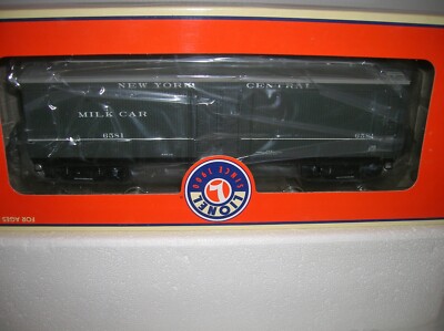 LIONEL 6-17349'' N Y C  SUPER DETAILED MILK REEFER  '' WAS $59.99, ,LOT # 26414