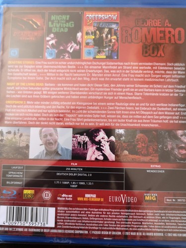George A. Romero Box Set 3 Filme Auf 1 Blu-ray Film Neu & OVP - Picture 2 of 2