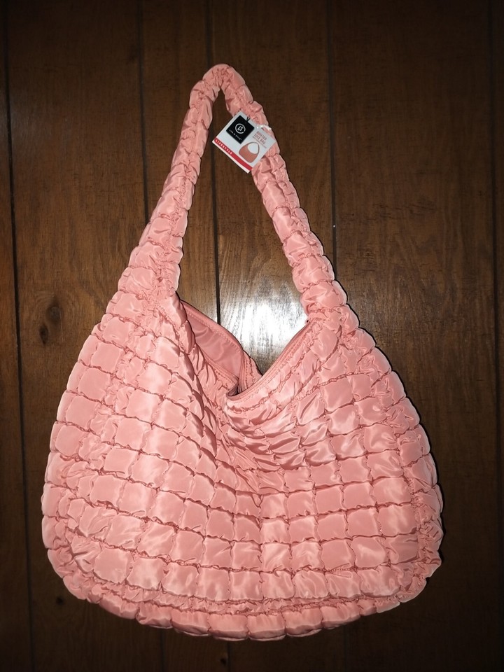 Puffer Bag Puffer Tote Bag Quilted Tote Bag Puffy Tote Bag Puffer