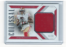 2018 Panini National Treasures Colossal Materials #38 Marquise Goodwin Jersey/99